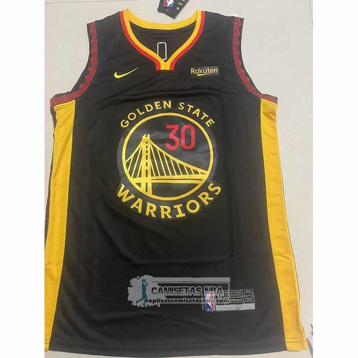 Camiseta Golden State Warriors Stephen Curry NO 30 Ciudad 2023-24 Azul